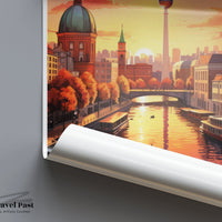 Berlin Poster | Germany Wall Art | Europe Decor