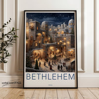 Bethlehem Poster - Israel Wall Art