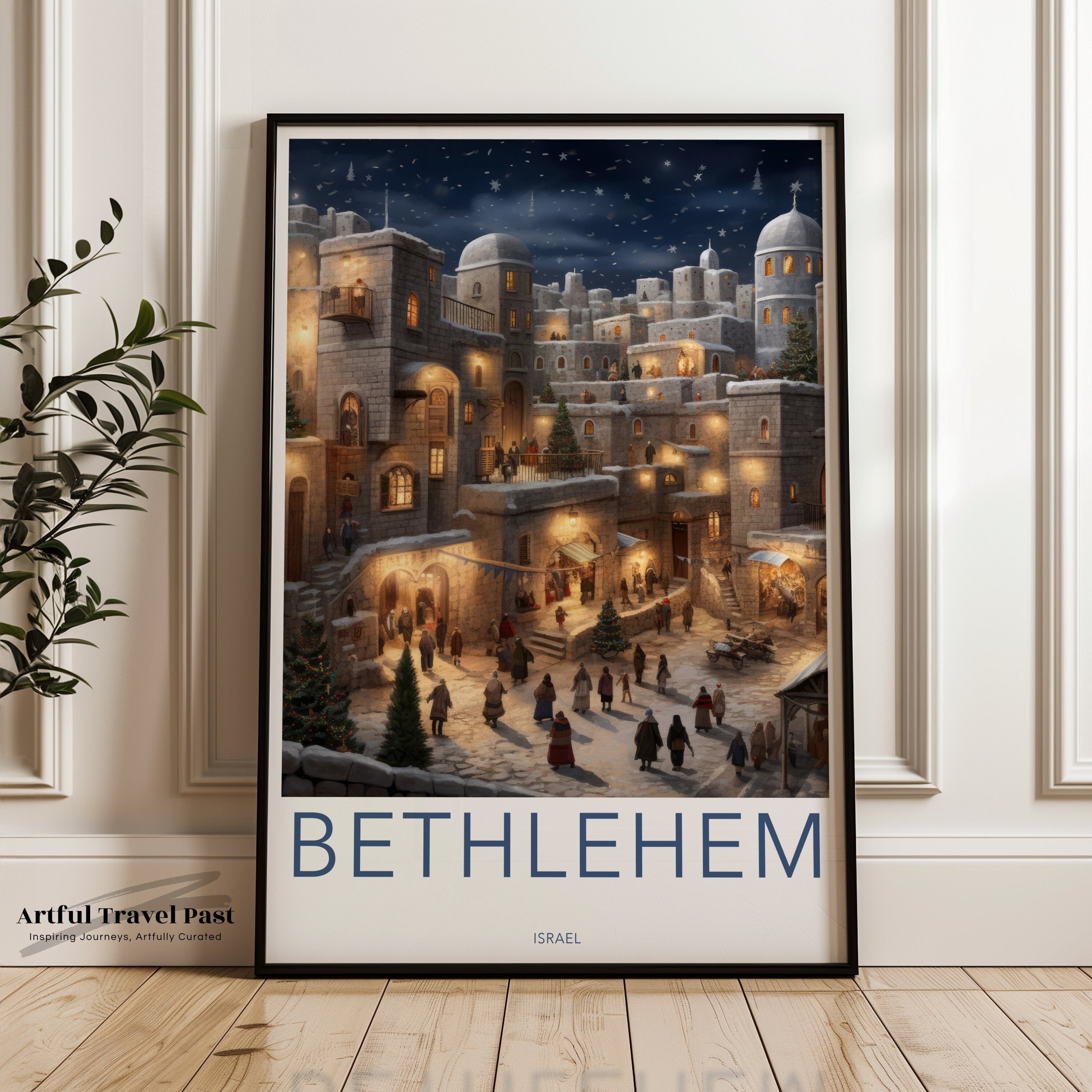 Bethlehem Poster - Israel Wall Art