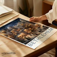 Bethlehem Poster - Israel Wall Art
