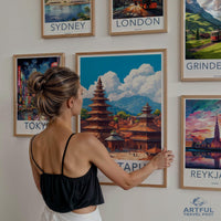 Bhaktapur Poster - Nepal Wall Art