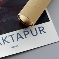 Bhaktapur Poster - Nepal Wall Art