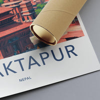 Bhaktapur Poster - Nepal Wall Art