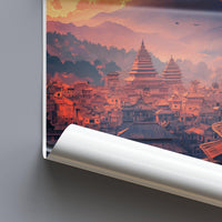 Bhaktapur Poster - Nepal Wall Art