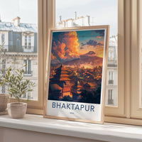 Bhaktapur Poster - Nepal Wall Art