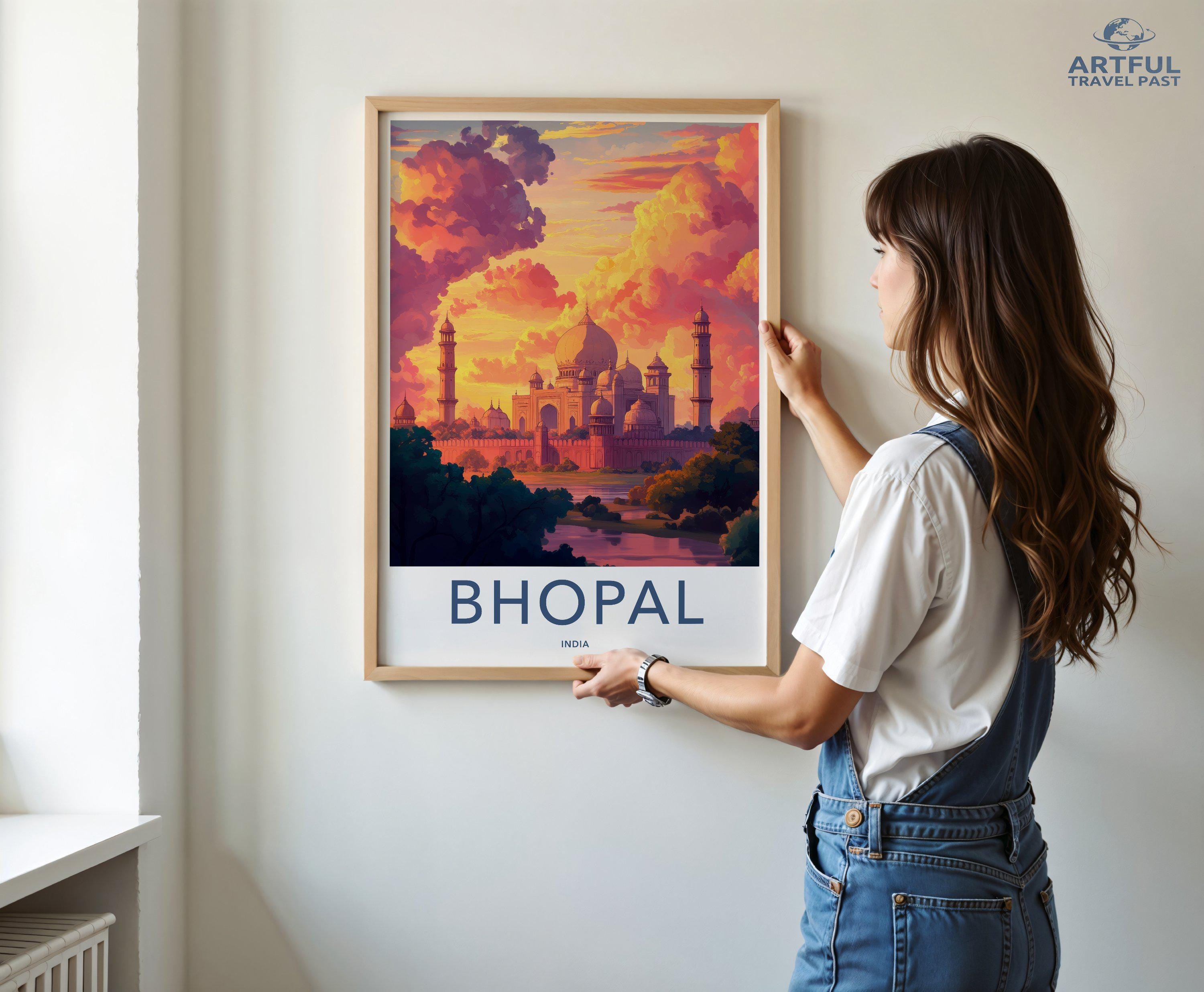 Bhopal Poster - India Wall Art