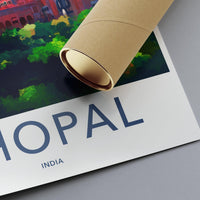 Bhopal Poster - India Wall Art