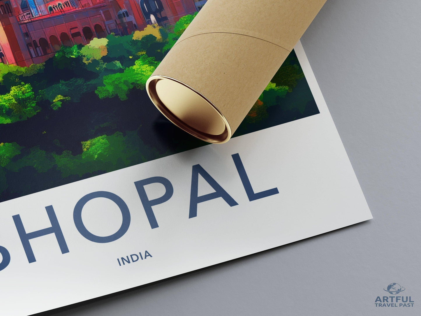 Bhopal Poster - India Wall Art