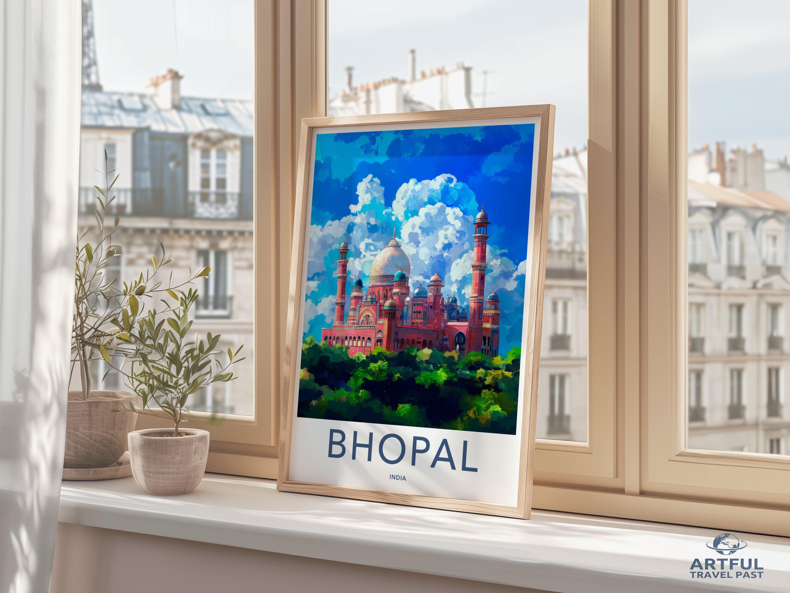 Bhopal Poster - India Wall Art