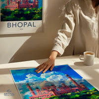 Bhopal Poster - India Wall Art