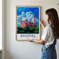 Bhopal Poster - India Wall Art