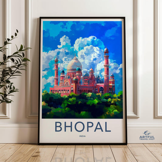 Bhopal Poster - India Wall Art