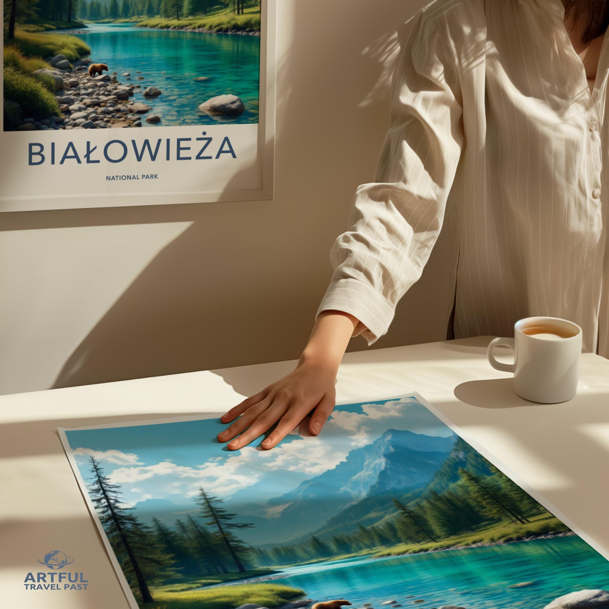 Białowieża Forest National Park Poster | Poland Wall Art