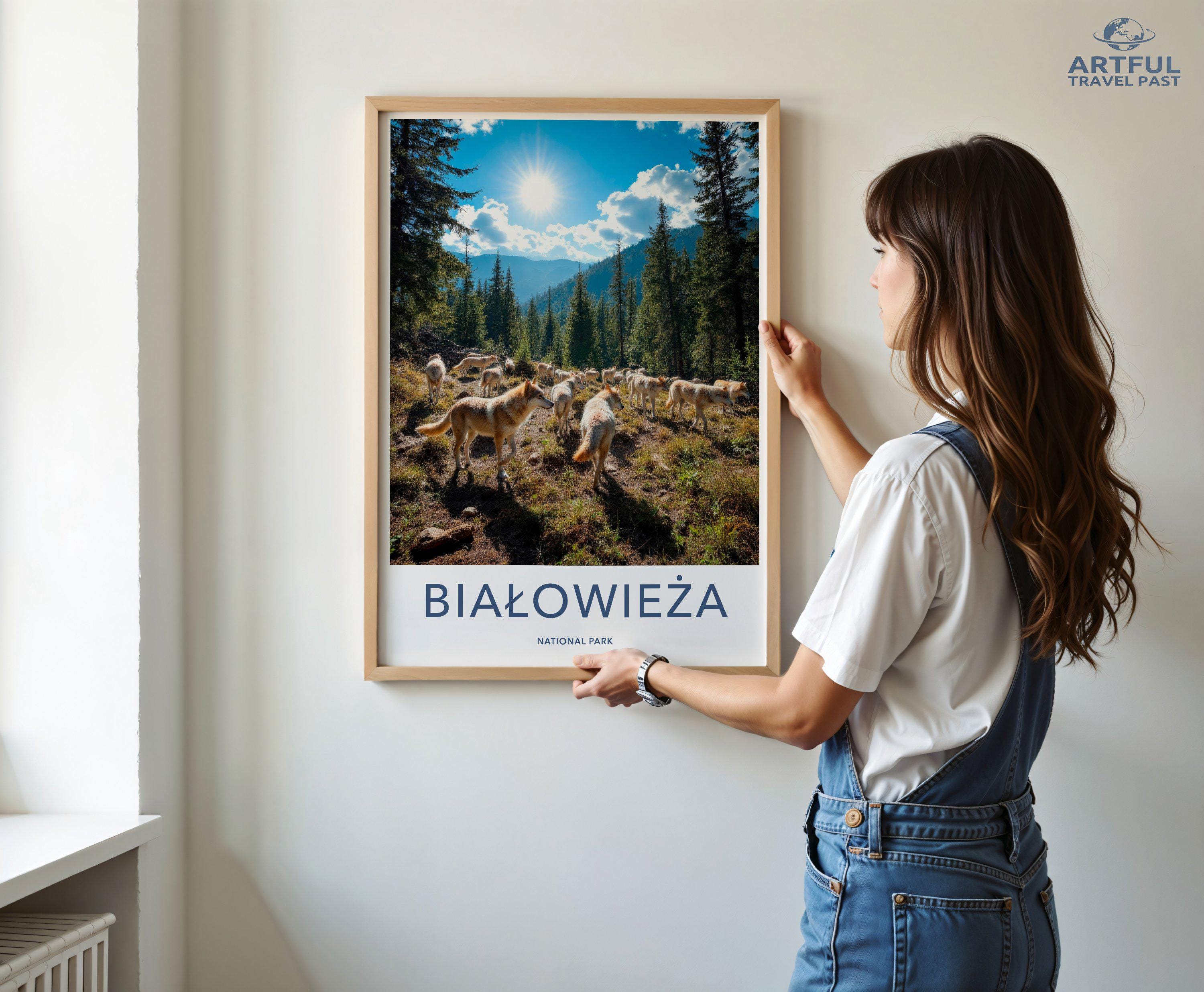 Białowieża National Park Poster
