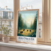 Białowieża National Park Poster