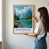 Białowieża National Park Poster