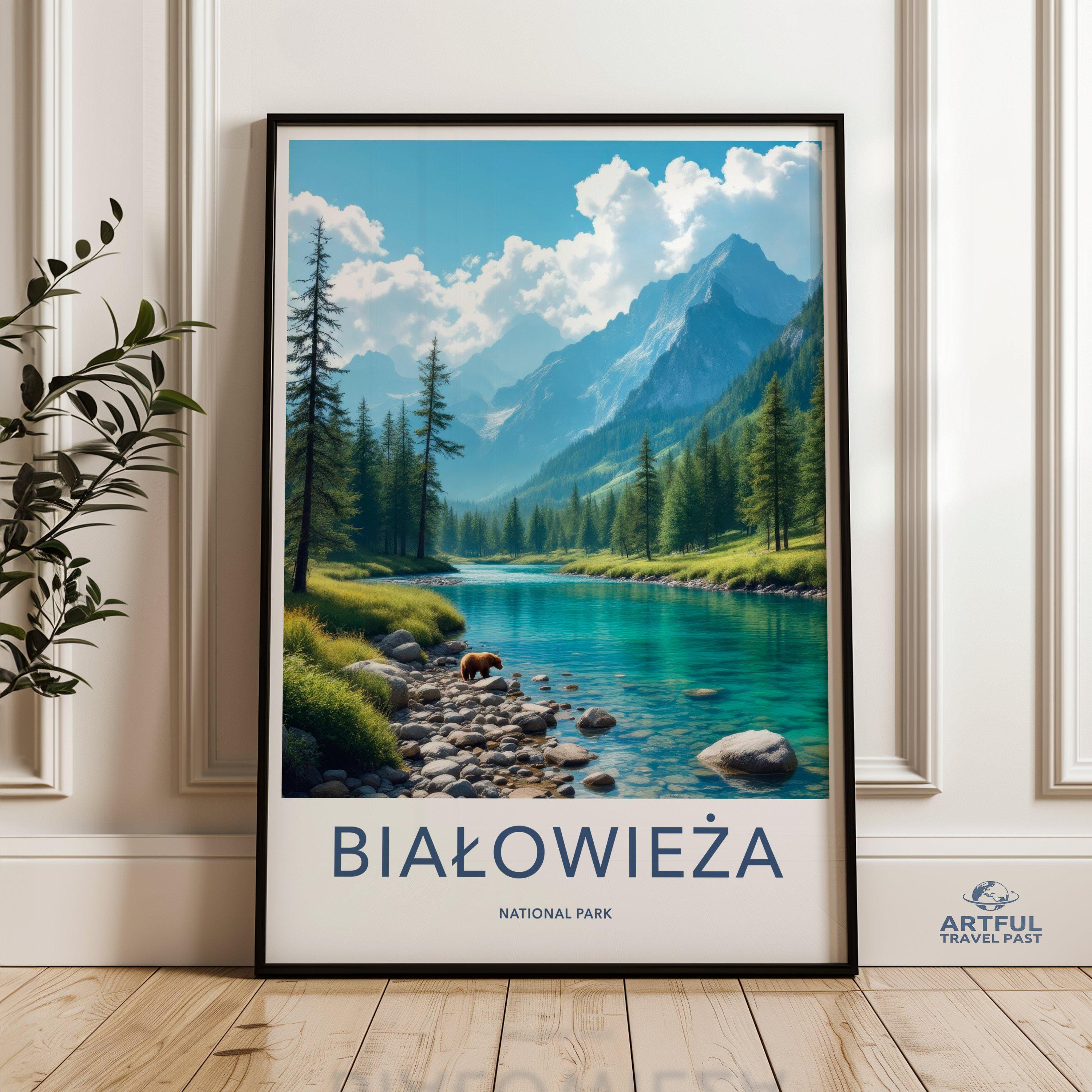 Białowieża National Park Poster