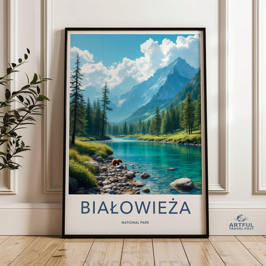 Białowieża National Park Poster