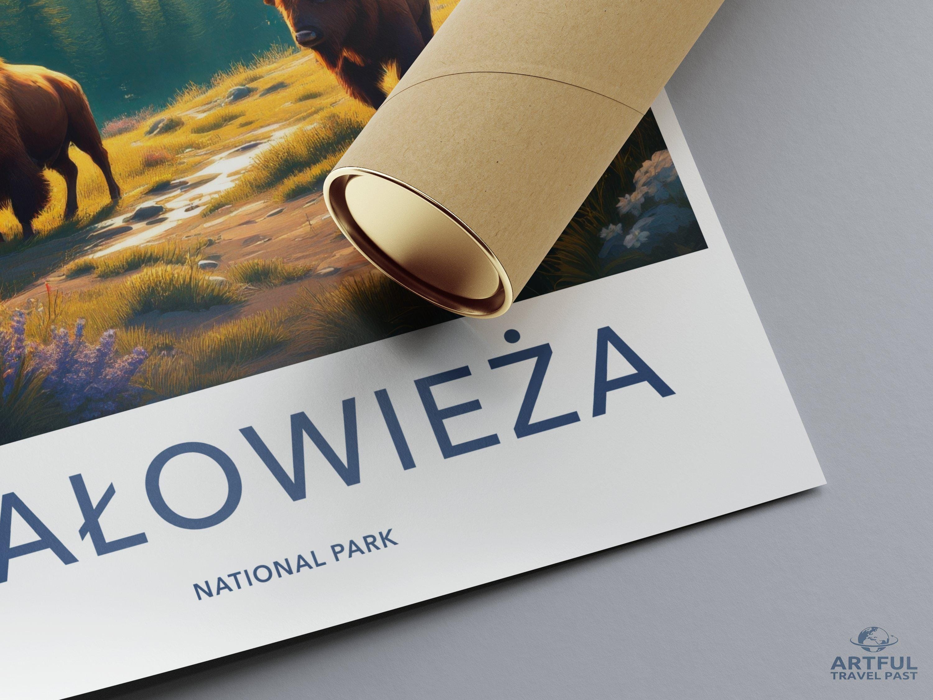 Białowieża National Park Poster | Poland Wall Art