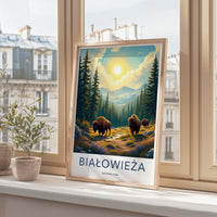 Białowieża National Park Poster - Poland Wall Art