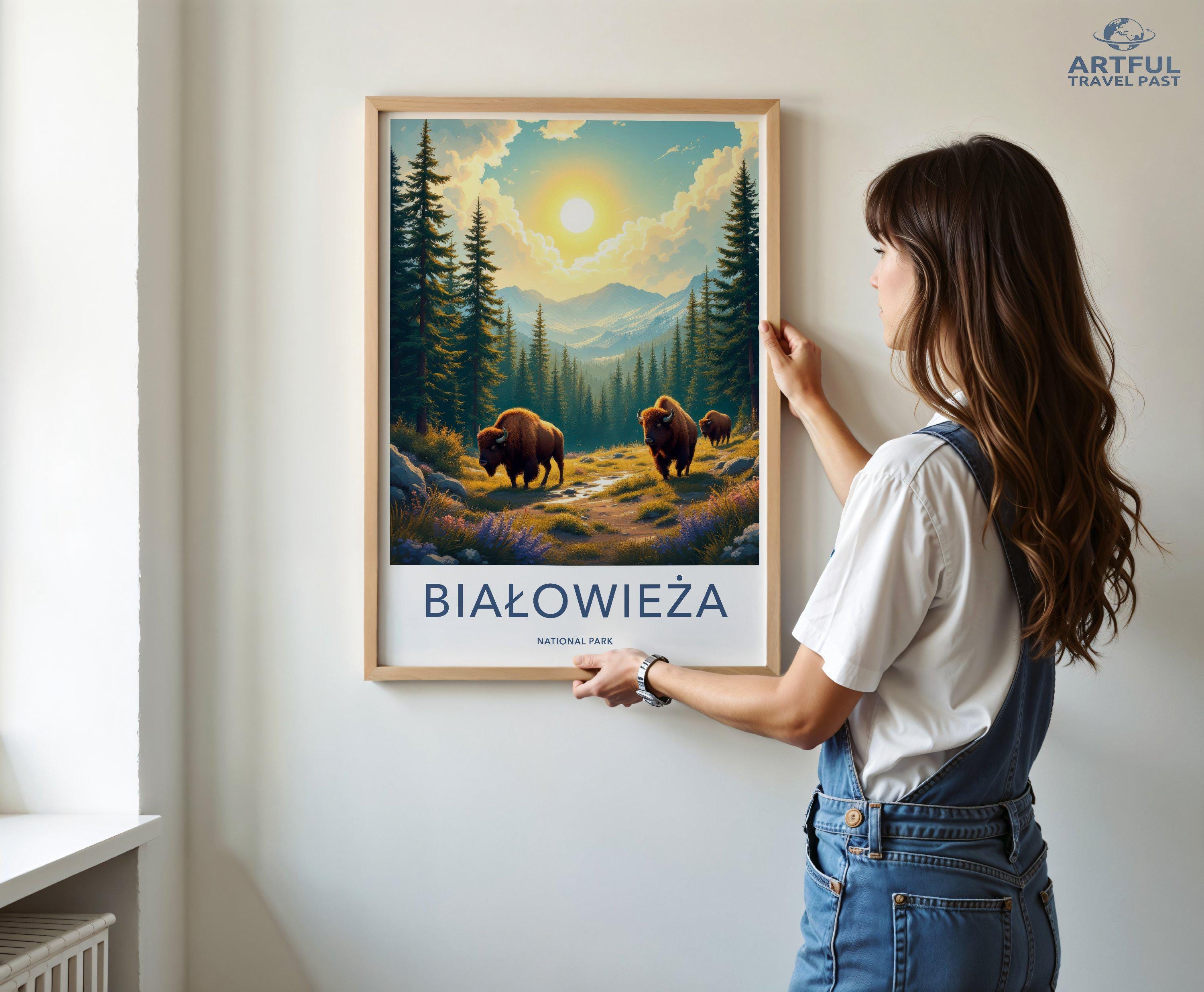 Białowieża National Park Poster | Poland Wall Art