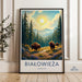 Białowieża National Park Poster - Poland Wall Art