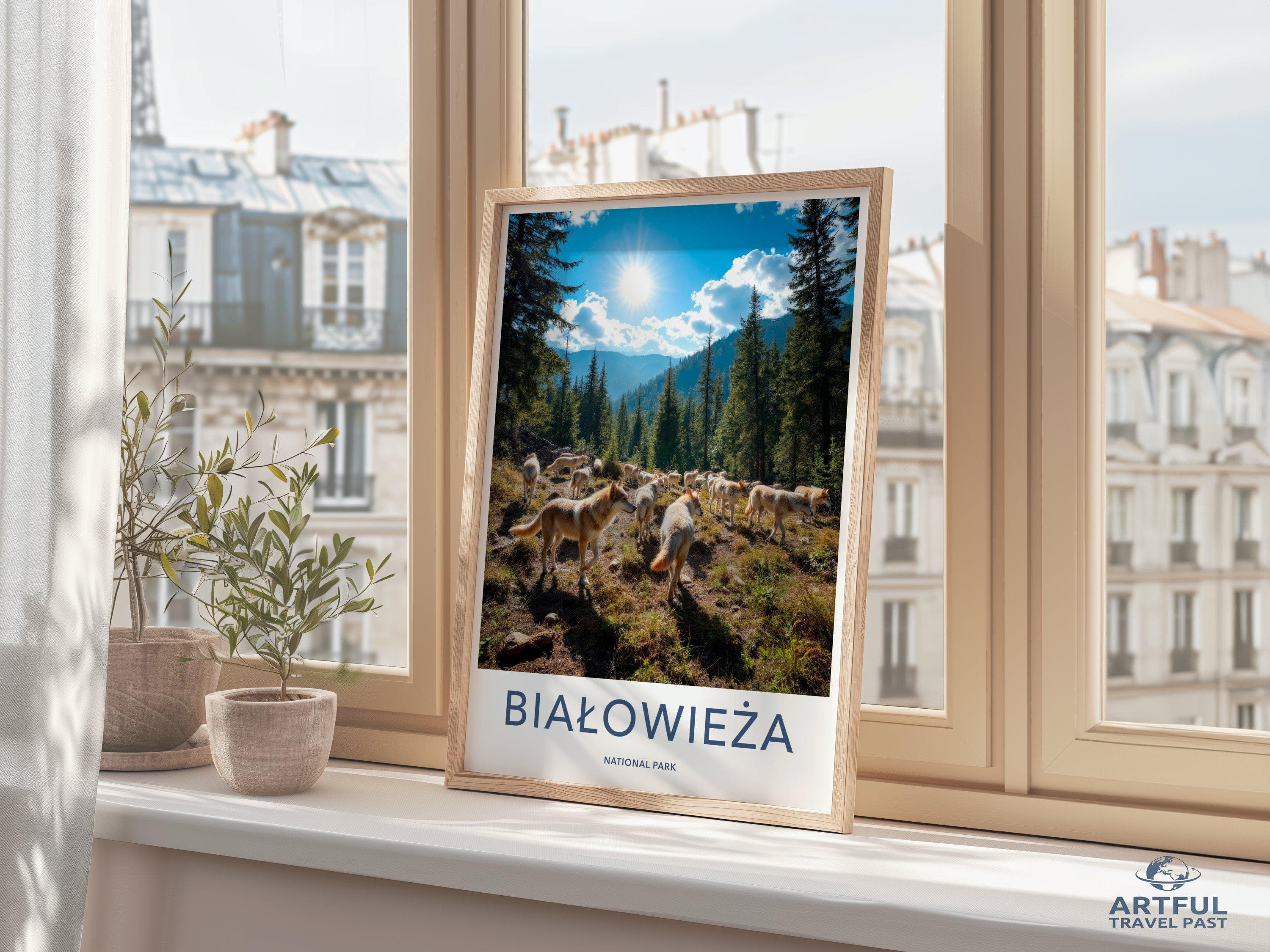 Białowieża National Park Poster | Poland Wall Art