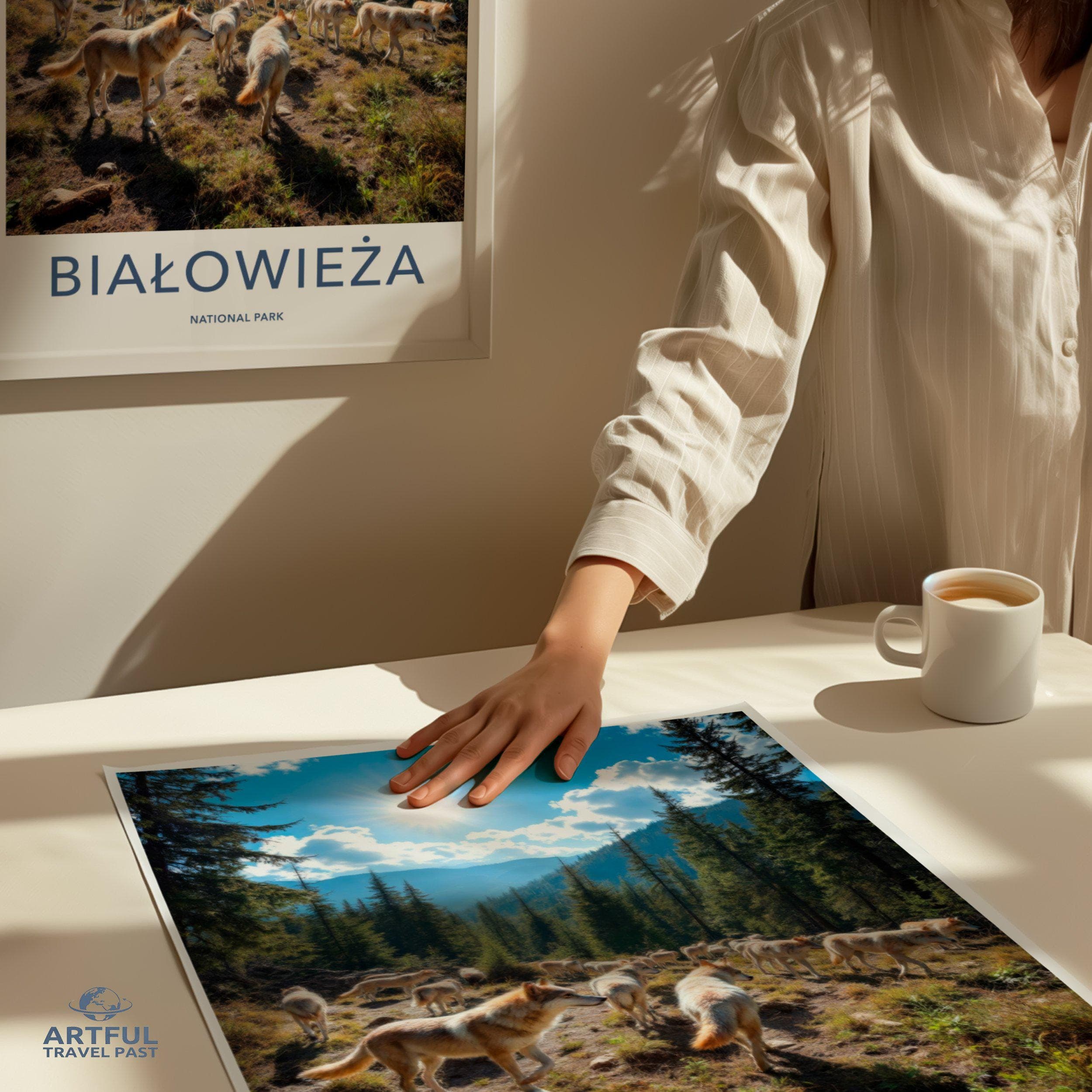 Białowieża National Park Poster | Poland Wall Art