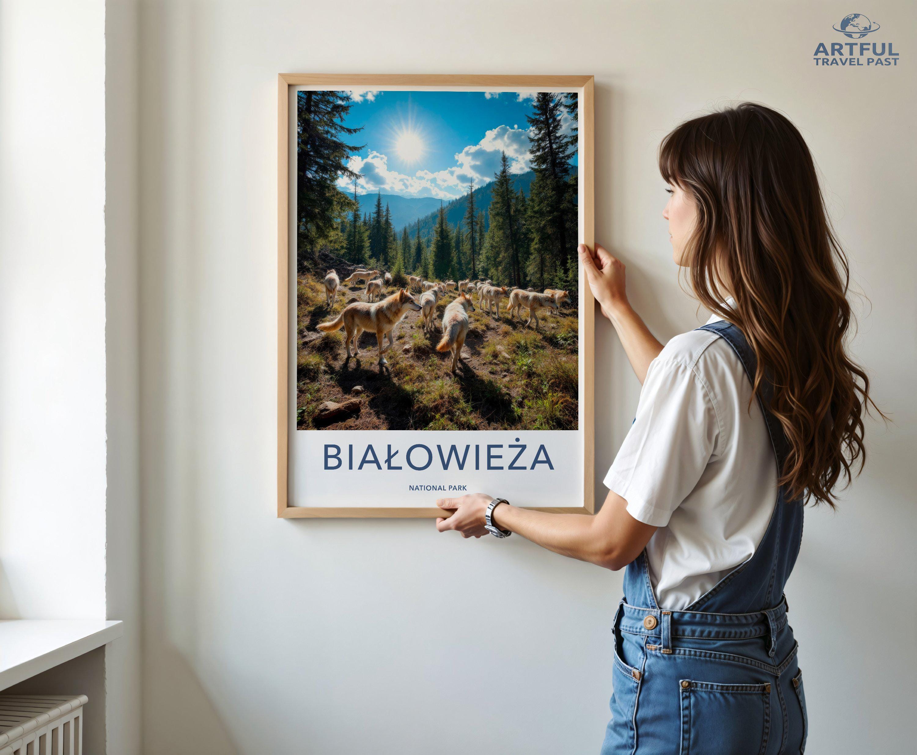 Białowieża National Park Poster | Poland Wall Art