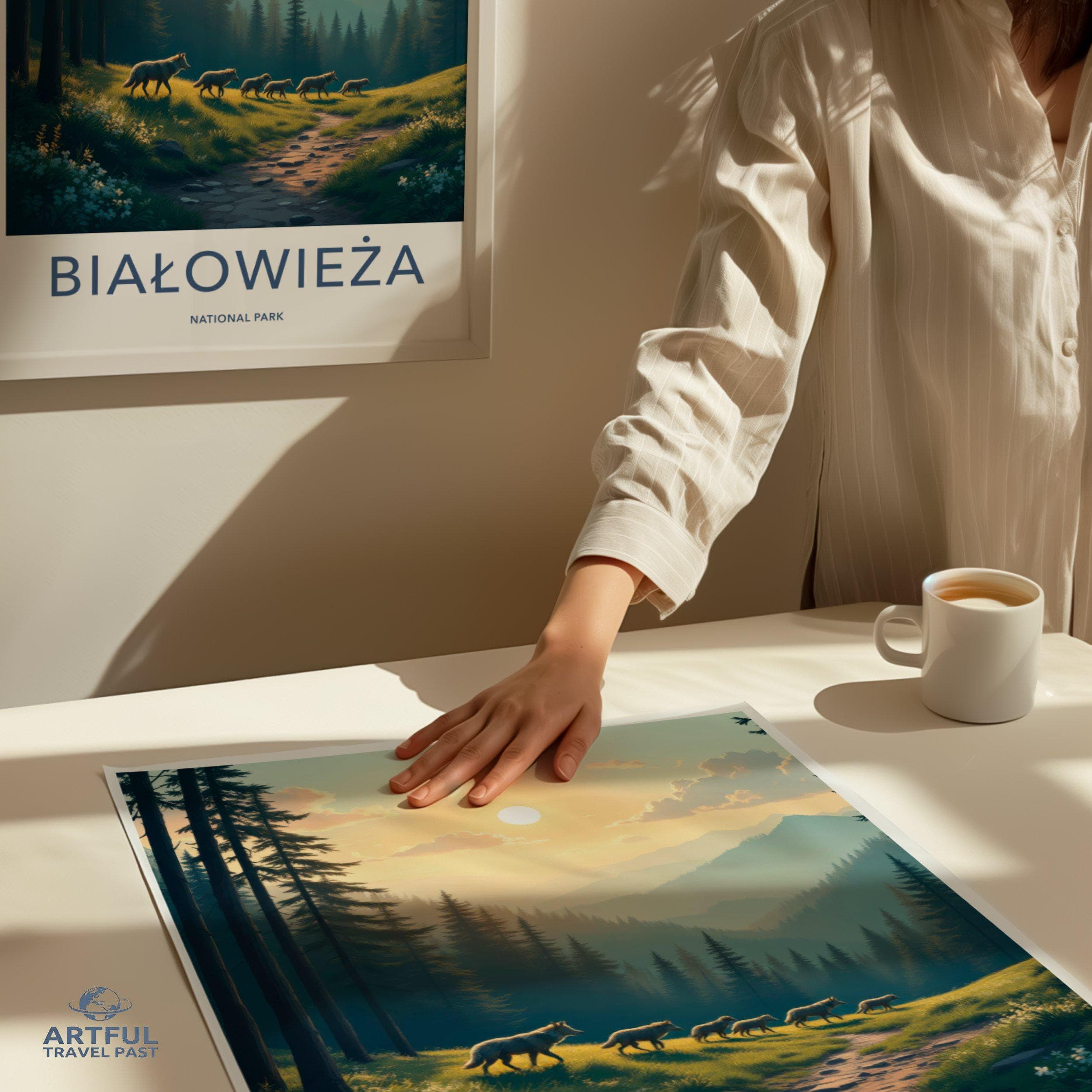 Białowieża National Park Poster | Poland Wall Art