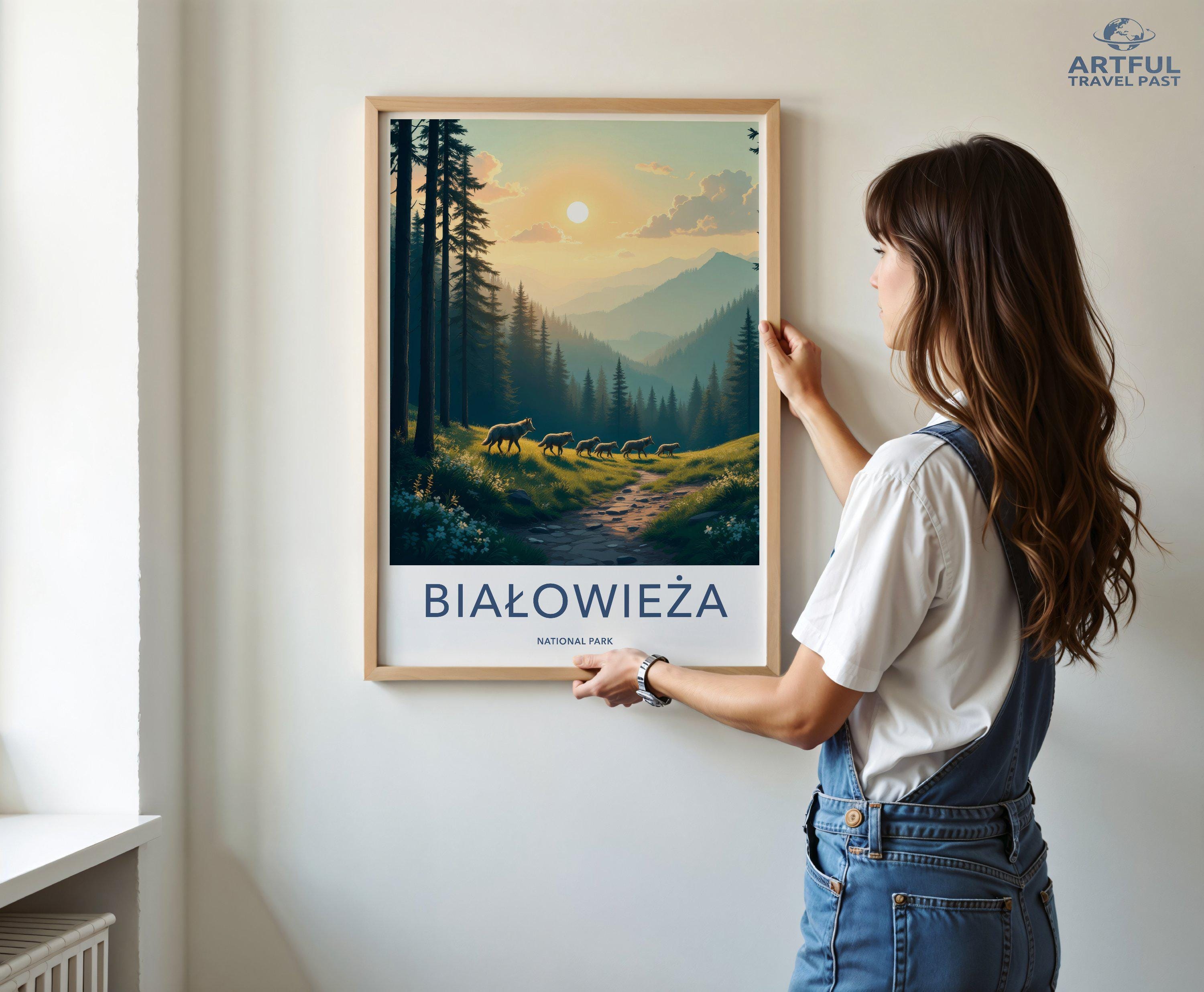 Białowieża National Park Poster | Poland Wall Art