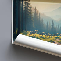 Białowieża Poster - Poland National Park