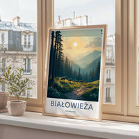 Białowieża Poster - Poland National Park