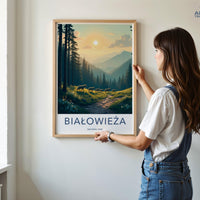 Białowieża Poster - Poland National Park