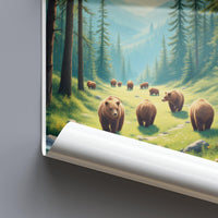Białowieża Poster - Poland Wall Art