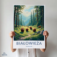 Białowieża Poster - Poland Wall Art