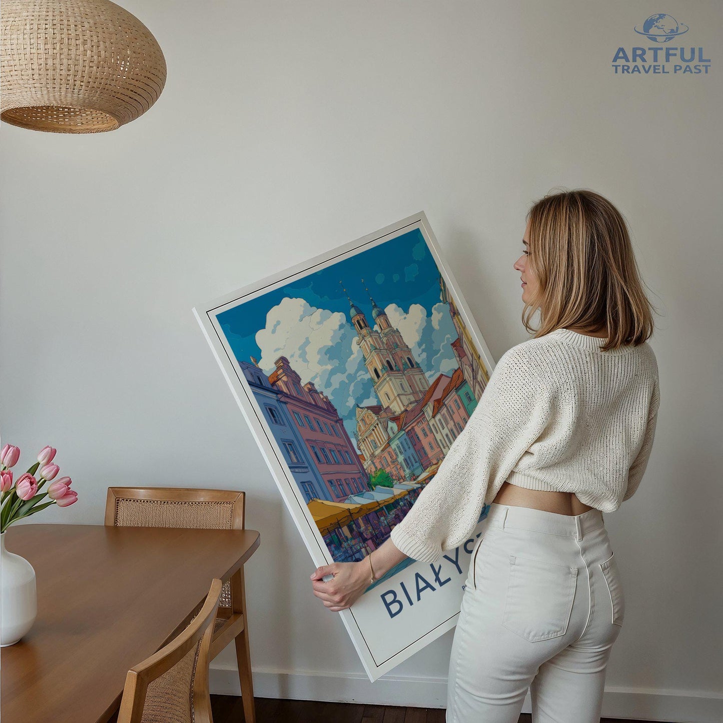 Białystok Poster - Poland Wall Art