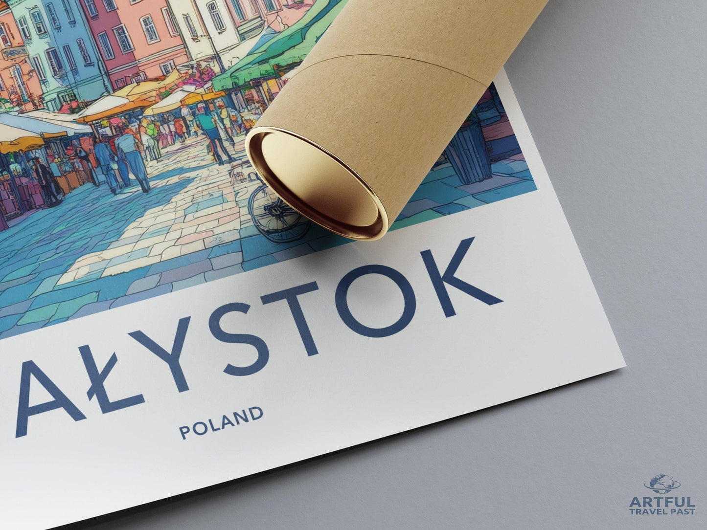 Białystok Poster - Poland Wall Art