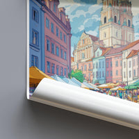 Białystok Poster - Poland Wall Art