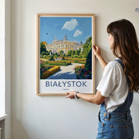 Białystok Poster - Poland Wall Art