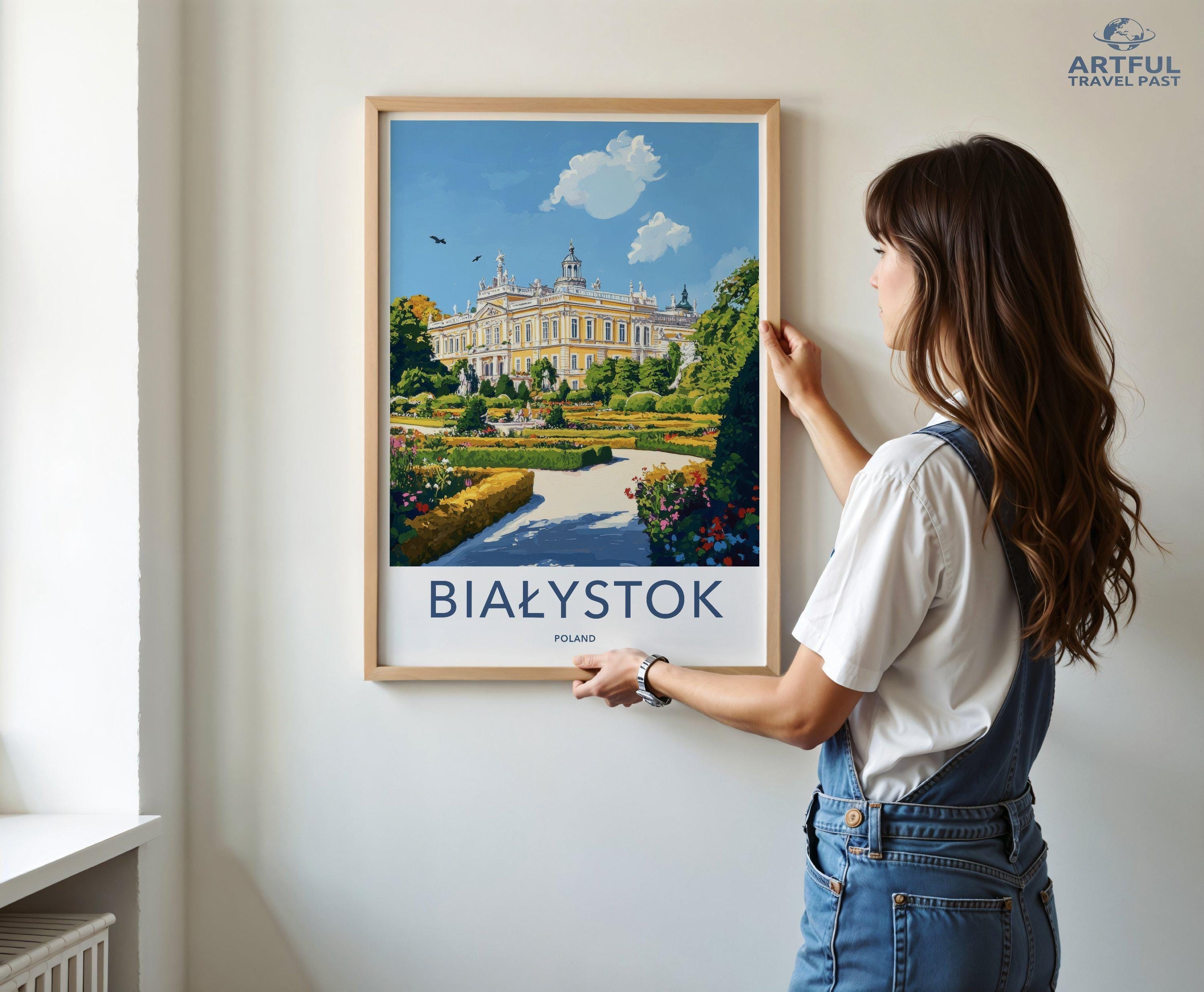 Białystok Poster - Poland Wall Art