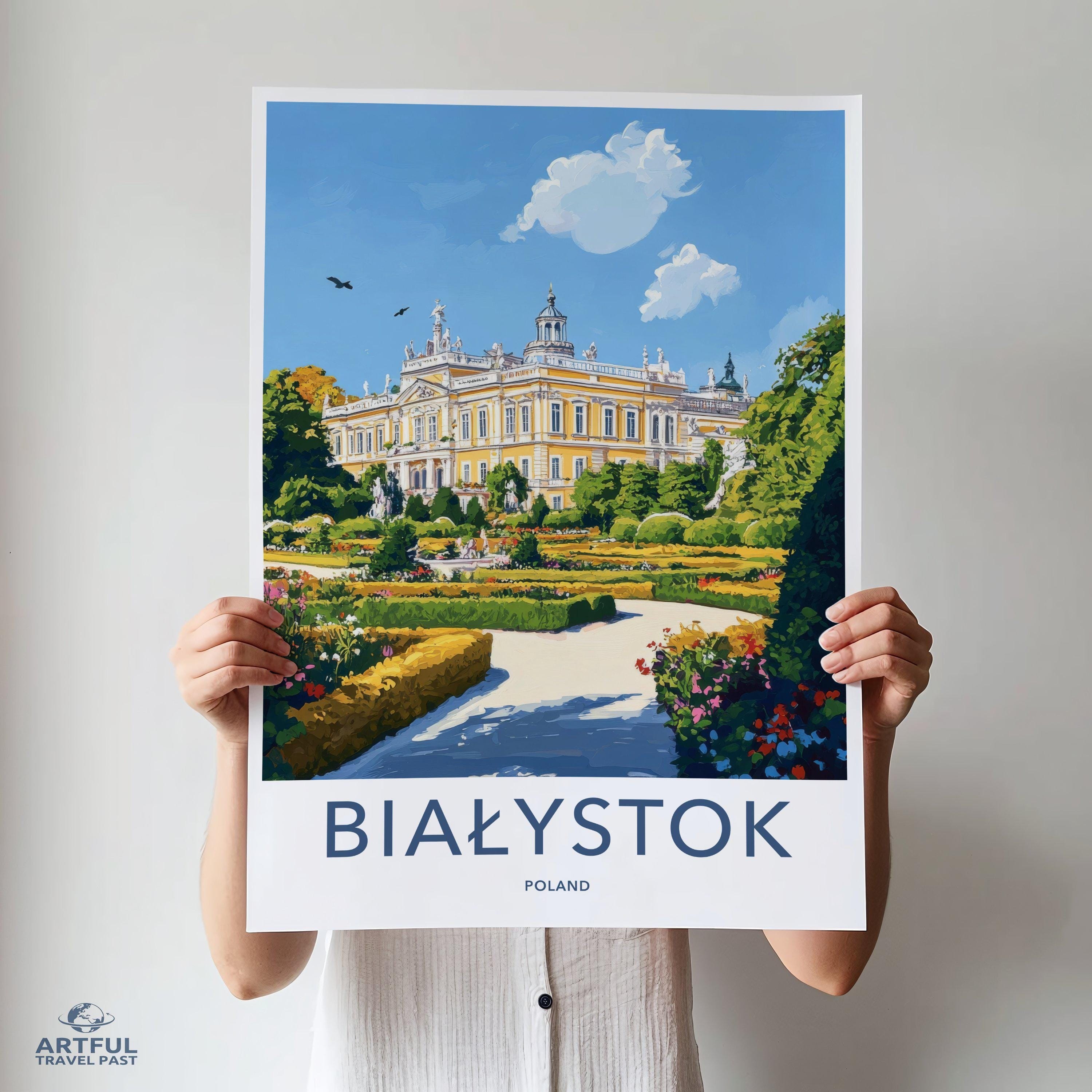 Białystok Poster - Poland Wall Art