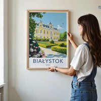 Białystok Poster | Poland Wall Art | Europe Decor