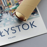 Białystok Poster | Poland Wall Art | Europe Decor