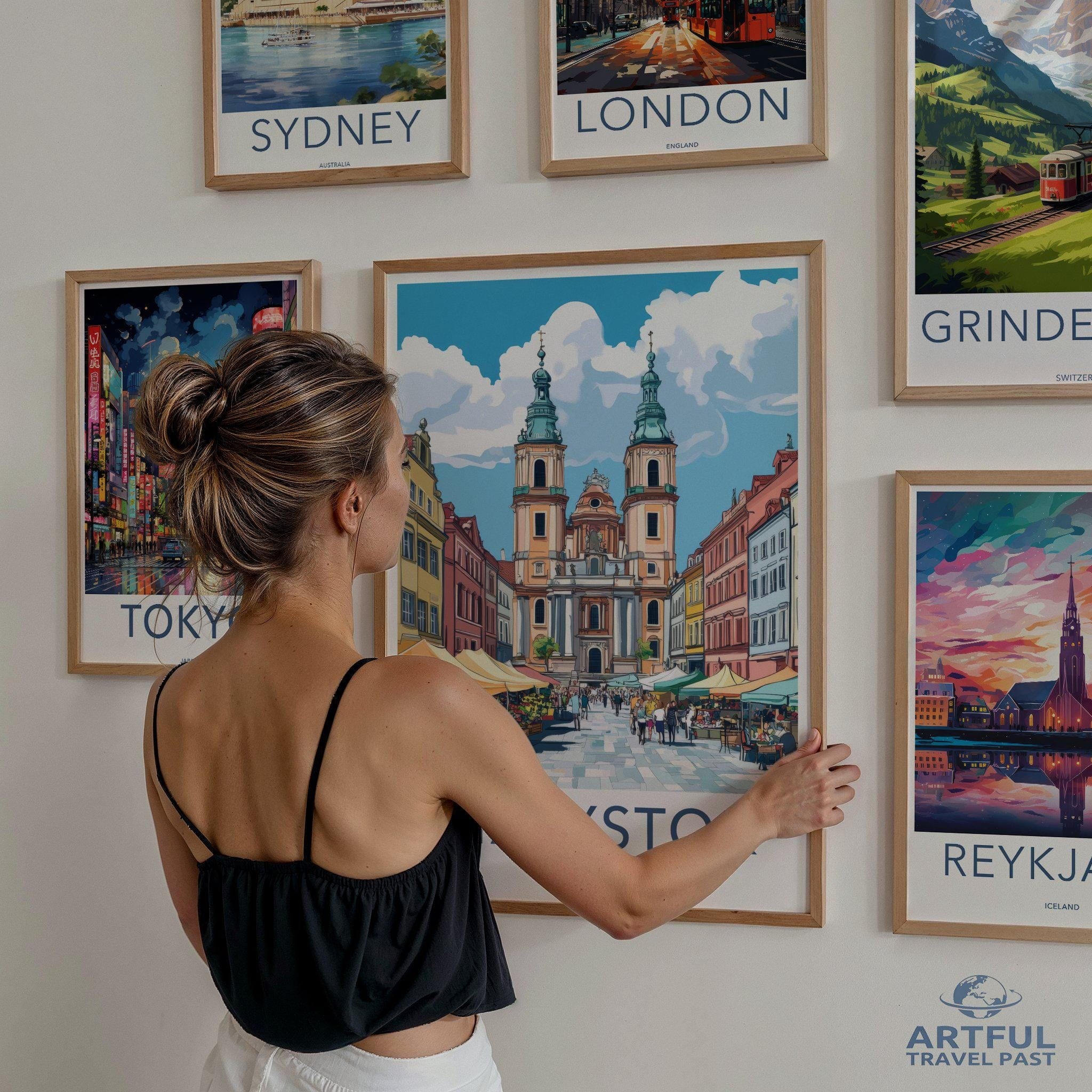 Białystok Poster | Poland Wall Art | Europe Decor