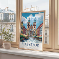 Białystok Poster | Poland Wall Art | Europe Decor