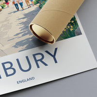 Bibury Poster - England Wall Art