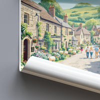 Bibury Poster - England Wall Art