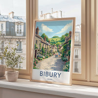 Bibury Poster - England Wall Art
