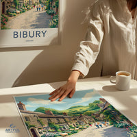 Bibury Poster - England Wall Art